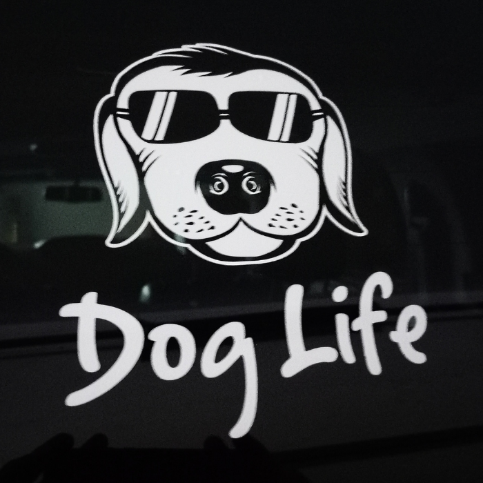 Original Dog Life Logo Decal